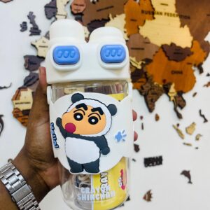 Shinchan Water Bottle (White)